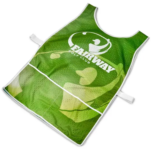 Hoppla League Caddy Bib Branded Front